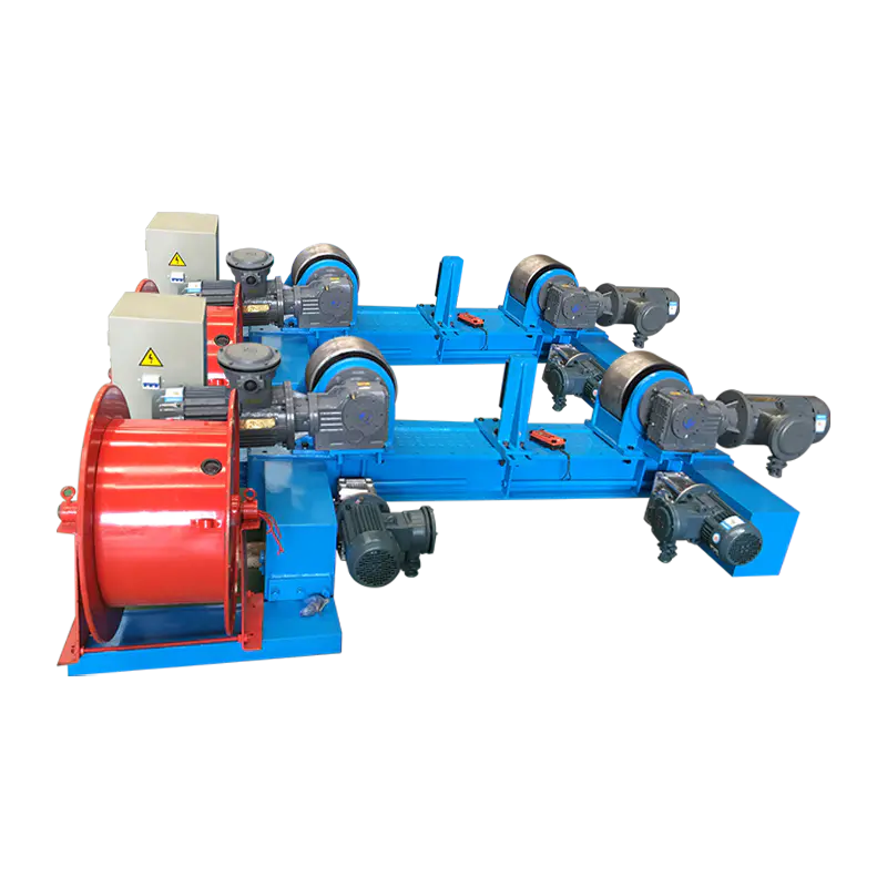 20T Adjustable Welding Rotator with Electric Orbital Movement and Anti-Drift